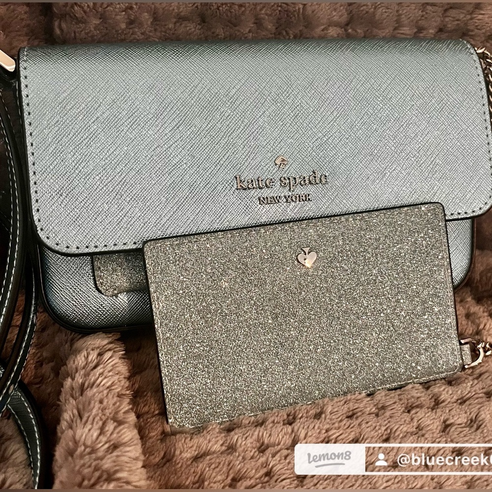 Kate Spade Blue Crossbody Bag